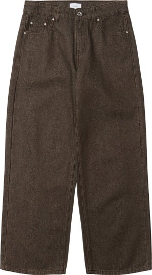Grunt Jeans - GrTenerife lavblokk - Brown - Grunt - 10 år (140) - Jeans - Brun