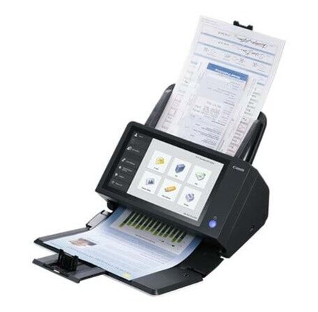 Canon imageFORMULA ScanFront 400 Dokumentscanner 600x600 dpi ADF 60 ark Hvit/Sort Canon imageFORMULA ScanFront 400 Dokumentscanner 600x600 dpi ADF 60 ark Hvit/Sort