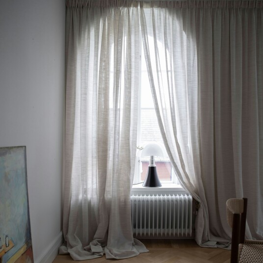 Mimou Ellie Gardin Dobbel Bredde 290x250 cm Seagrass Nature
