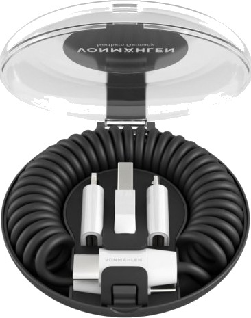 Vonmählen Allroundo C 0,75 M Usb C Usb C Usb 2.0 0,48 Gbit/Sek. Sort Vonmählen Allroundo C 0,75 M Usb C Usb C Usb 2.0 0,48 Gbit/Sek. Sort
