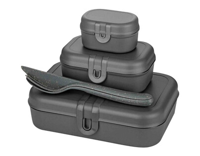 Koziol Sett Med 2x Lunsjboks Og Bestikk Pascal Ready 1736119-02-0
