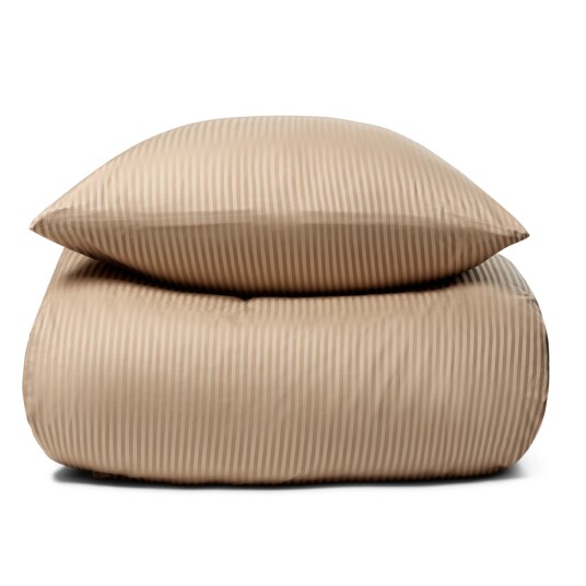 By Borg Sengetøy - 240x220 cm - Beige sengetøy king size - 100 % egyptisk bomull - Ekstra mykt sengesett fra
