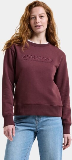 Didriksons Callie Embroidery Sweater Old rust