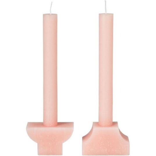 Broste Copenhagen Pilas figurlys s/2 peach pink