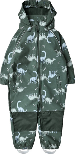 Name It Nmmalfa08 Softshell Suit Aop 1Fo Noos Green 122