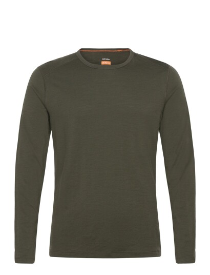 Icebreaker M 200 Oasis Ls Crewe   Khaki green   M