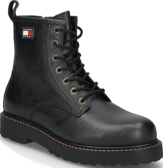 Tommy Hilfiger Archive 01 Tumble Lace Up Warm BLACK 44