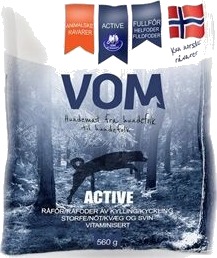 Vom Og Hundemat Vom Active Fullfôr Kjøttboller 560Gr Vom Og Hundemat Vom Active Fullfôr Kjøttboller 560Gr