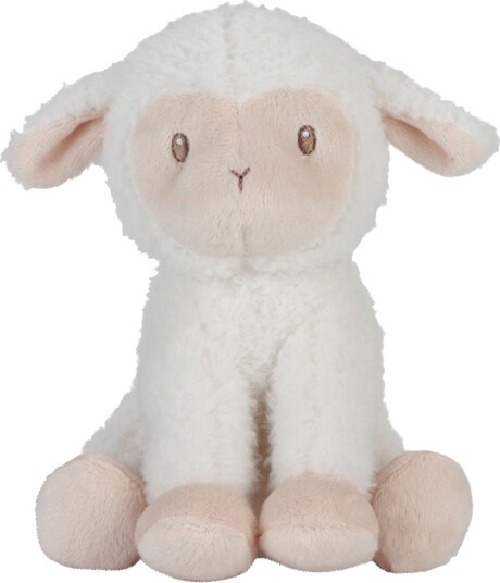 Little Dutch Little Dutch - Krammebamse Får 17Cm - Little Farm - White - ONE SIZE 17 cm