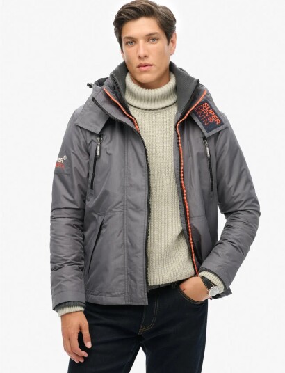Superdry Mountain Windcheater Grey M Superdry Mountain Windcheater Grey M