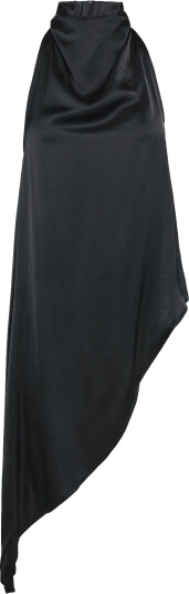 Soaked Slverona Assymetric Top Black L
