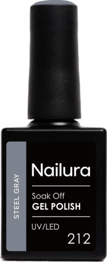 Nailura Gel Polish 10 ml 212 Steel Gray