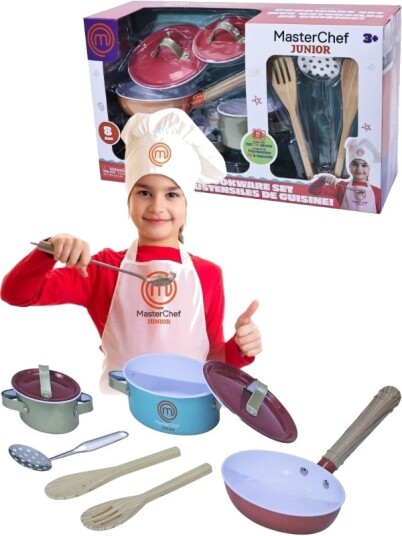 Masterchef Junior Kjøkkenutstyr Lekesett I 8 Deler