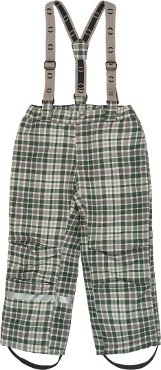 Mikk line Uni Snow Pant Aop Green 104
