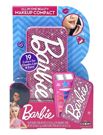 SHIMMER N SPARKLE Shimmer N Sparkle Barbie Pretty Beauty Compact - Multi/patterned - ONE SIZE SHIMMER N SPARKLE Shimmer N Sparkle Barbie Pretty Beauty Compact - Multi/patterned - ONE SIZE