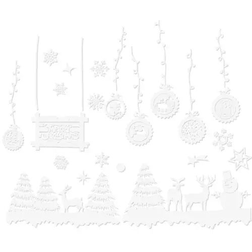 Ruhhy Juldekoration Fönster Klistermärken Ruhhy Juldekoration Fönster Klistermärken