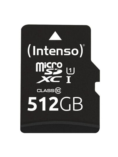Intenso microSD 512GB UHS-I Perf CL10| Performance