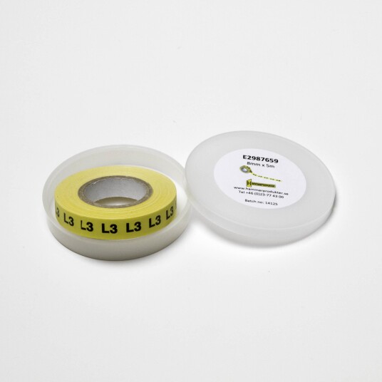 Hammarprodukter INF03037 Fasemarkeringsteip 5 m L3 Maskintilbehør & forbruk Hammarprodukter INF03037 Fasemarkeringsteip 5 m L3 Maskintilbehør & forbruk