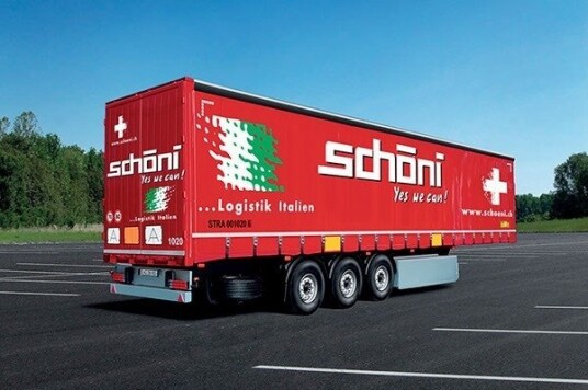 Italeri 1:24 Gardintrailer Modellbyggesett - Mobil Lastbil