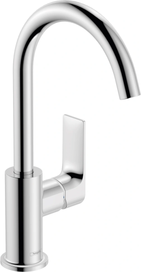 Hansgrohe Rebris E Servantbatteri 210 Med svingtut, m/oppløftventil, Krom Hansgrohe Rebris E Servantbatteri 210 Med svingtut, m/oppløftventil, Krom