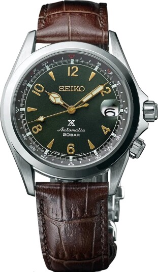 Seiko, Prospex Alpinist Automatic herreklokke med brun skinnrem