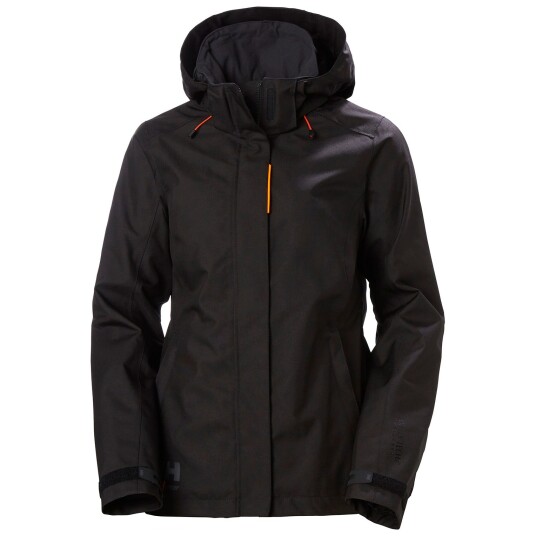 HH Workwear Workwear Helly Hansen Dame Luna Vanntett Skalljakke Svart XXL