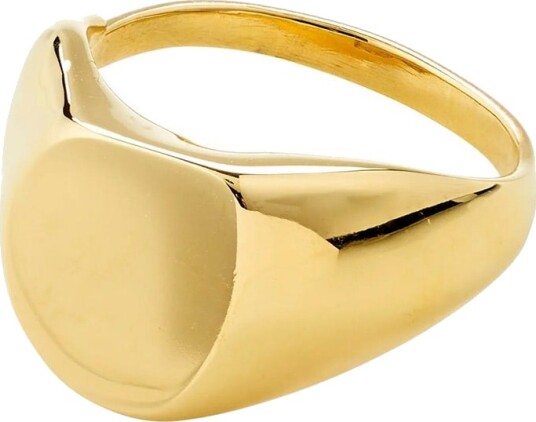 Pilgrim Presence Ring Gold Plated   Gold   ONE SIZE