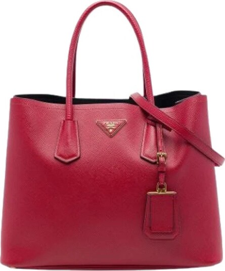 Prada Vintage Dame Pre owned Rød ONE SIZE,