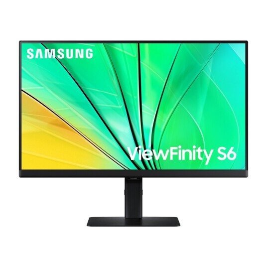 Samsung ViewFinity S6 24" QHD Skjerm 2560x1440 IPS 100Hz Svart Samsung ViewFinity S6 24" QHD Skjerm 2560x1440 IPS 100Hz Svart