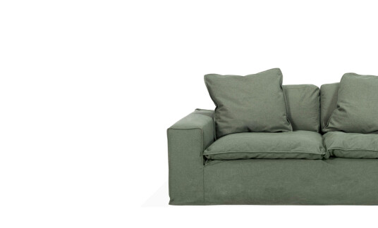 Soffadirekt POLSTER Dover Grand Deluxe 3 seters sofa Grønn