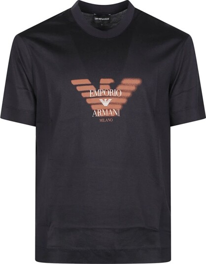 Emporio Armani Herre Topper Blå L,