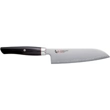 Zanmai Mcusta Revolution Santoku 18 cm Sort