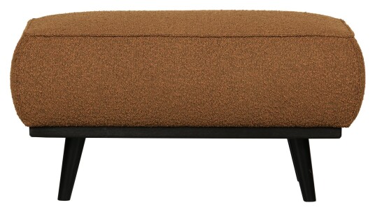 BePureHome Statement Puff - Butter Bouclé Unoliving