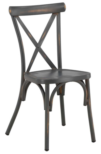Venture Design Tablas spisestol Svart Grå