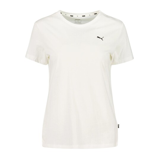 Puma Essentials Small Logo Tee , t-skjorte dame L Puma White-Cat