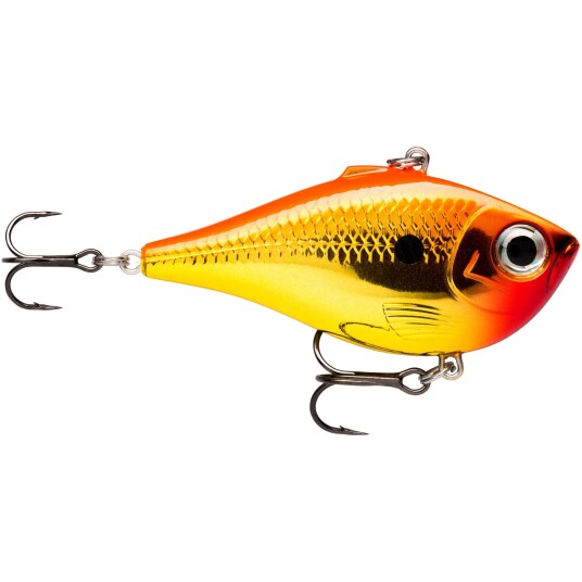 Rapala Rippin Rap 5 cm Chrome Gold Fluorescent Red CGFR