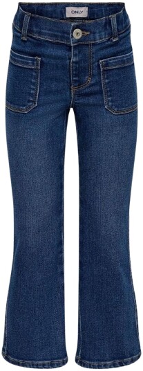 Kids Only Kmgblair flared jeans til småbarn Medium Blue (110) 110