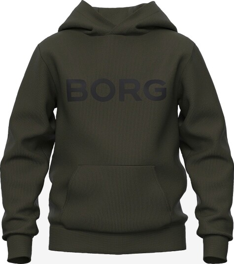 Björn Borg Collegegenser Borg Essential 3 Hoodie Grønn Björn Borg Collegegenser Borg Essential 3 Hoodie Grønn