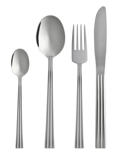Gense Bestiksæt Thebe Edition 2024 16 Dele   Silver   25X19X7.8CM
