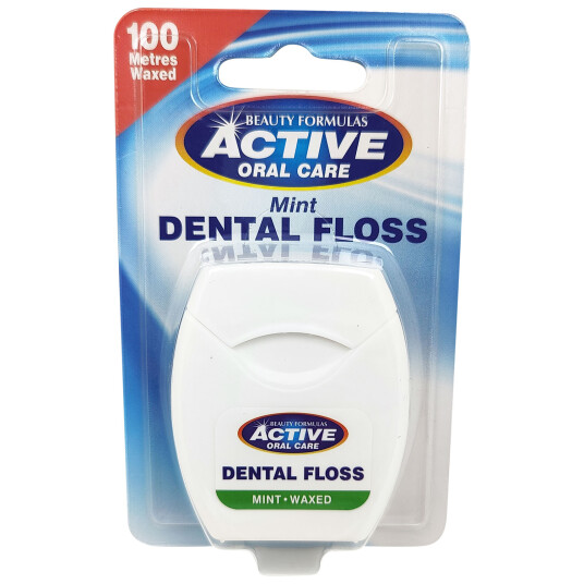 Tanntråd Vokset Active Oral Care Mint 100 mtr. Tanntråd Vokset Active Oral Care Mint 100 mtr.