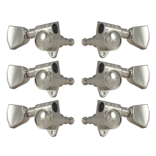 Grover 102-18nk Original Rotomatics Guitar Machine Heads, 3+3 - Nickel Grover 102-18nk Original Rotomatics Guitar Machine Heads, 3+3 - Nickel