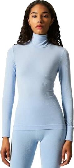 Perfect Moment Seamless Thermal Top Dame Bluebird Blue L