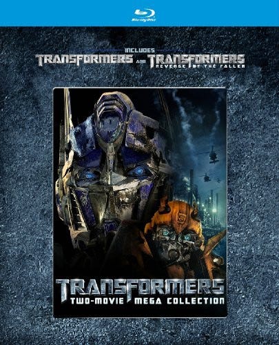 Transformers Gift Set Bluray Transformers Gift Set Bluray