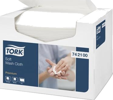 Tork Premium myk vaskeklut engangs 135 stk