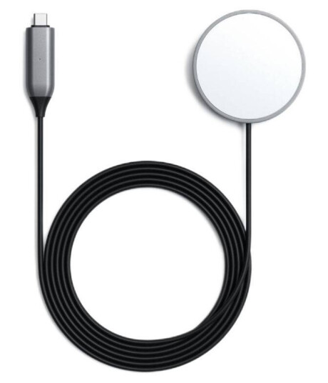 Satechi Magnetisk Trådløs Ladepute 7,5W Sort for iPhone Satechi Magnetisk Trådløs Ladepute 7,5W Sort for iPhone