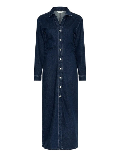MSCH Copenhagen Mschmow Shirt Dress - Navy - XS