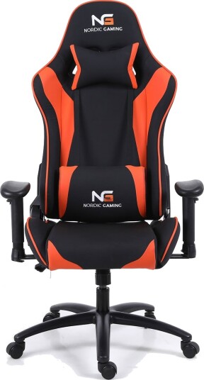 Nordic Gaming Racer Gamingstol Oransje Svart