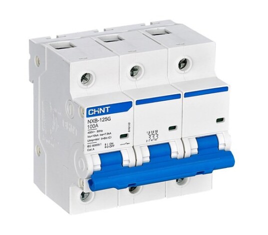 Chint Automatsikring 3-pol 125A D-Kar NXB-125G