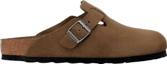 Joggesko Birkenstock Boston Soft Footbed Suede Leather Dark Tea Tonal Fb EUR 39 Joggesko Birkenstock Boston Soft Footbed Suede Leather Dark Tea Tonal Fb EUR 39