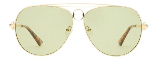 Le Specs Le Sustain Abracadabra Bright Gold/Moss Tint Lens